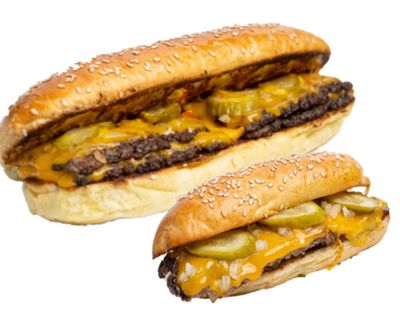 Double Smash Cheese Burger - Happy Size