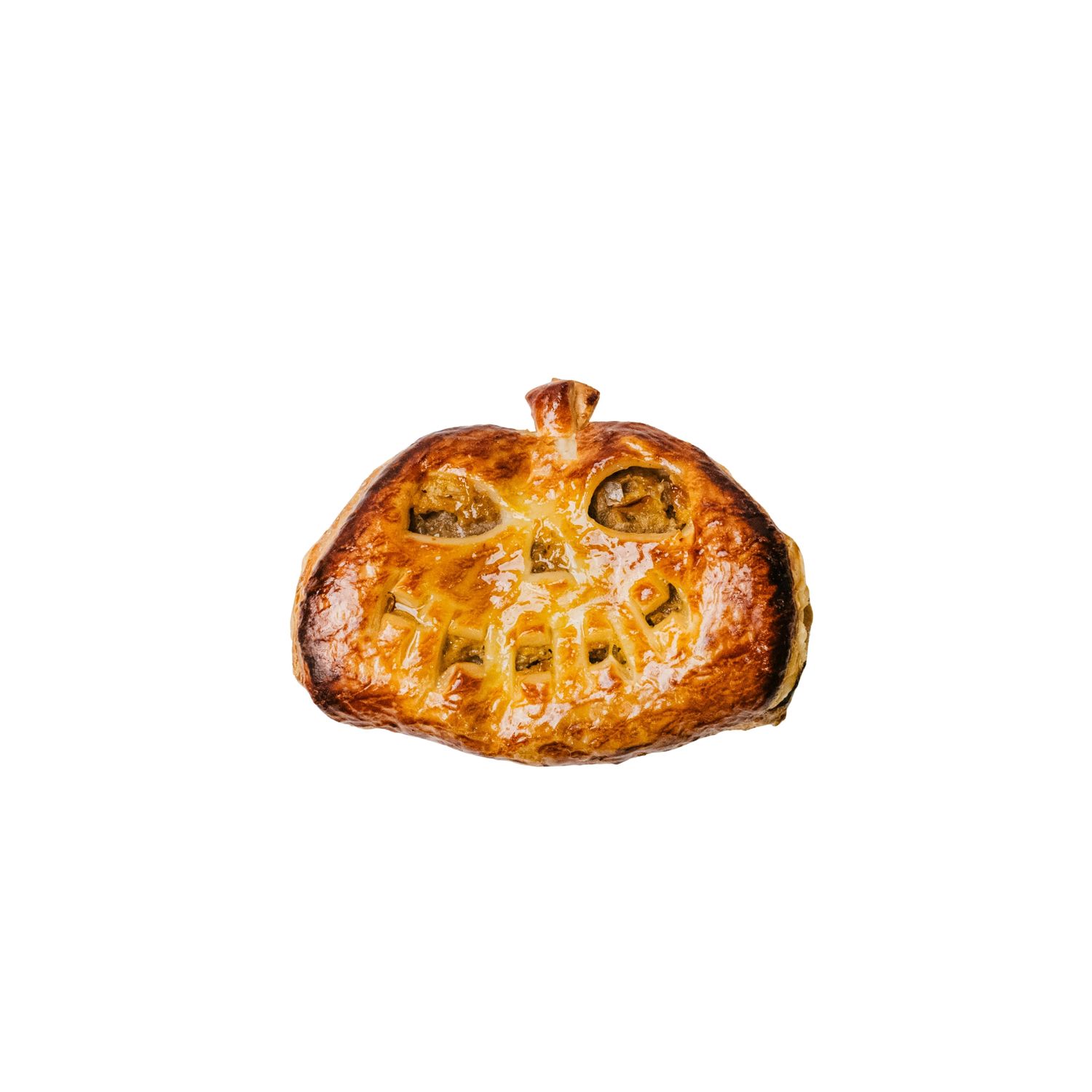 Jack O&#39;-Lantern Apple Turnover