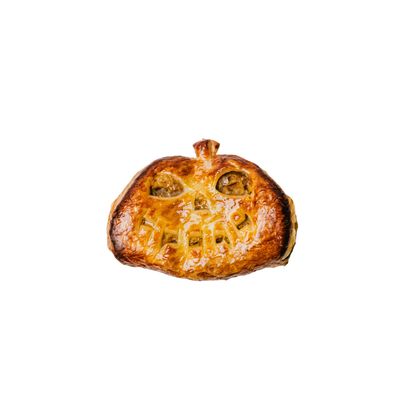 Jack O&#39;-Lantern Apple Turnover