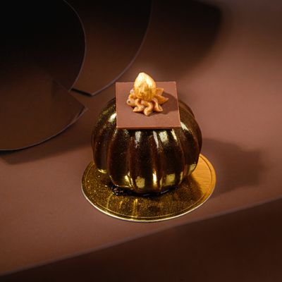 Bûche Chocolate Praline