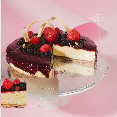 Mix Berries Cheesecake