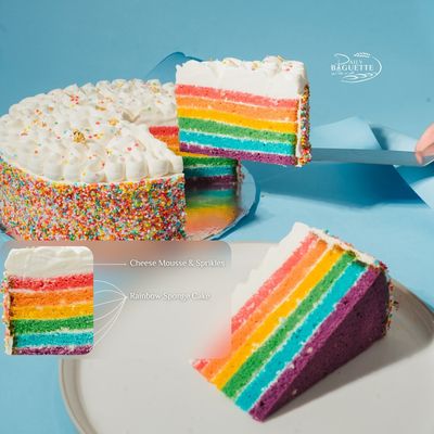 Rainbow Cheesecake