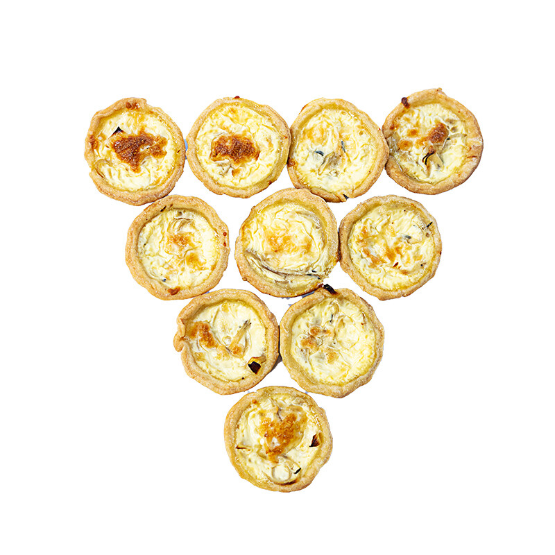Mini Quiche Onion pack of 10 B2B