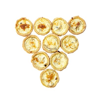 Mini Quiche Onion pack of 10 B2B Mini Quiche Onion pack of 10 B2B