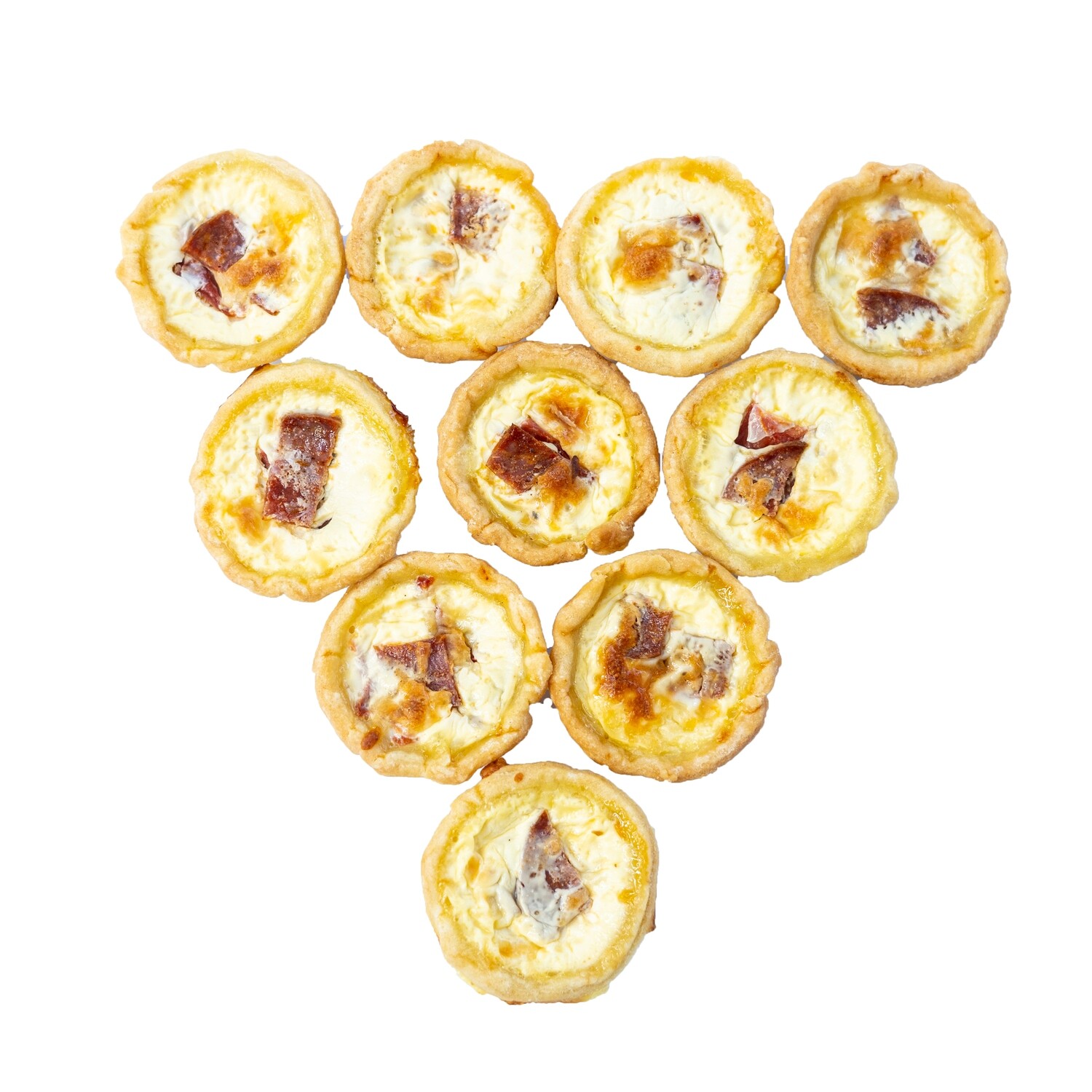 Mini Quiche Tuna Feta Tomato Confit pack of 10 B2B