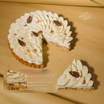 Vanilla Caramel Tart 8 - 10 Pers.