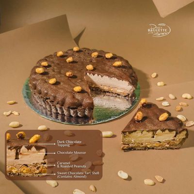 Snickers Tart 8 - 10 Pers.