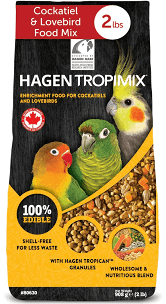 Tropimix Cockatiel Lovebird