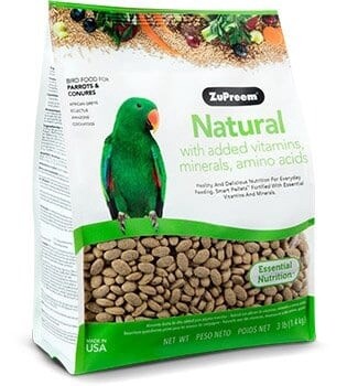 Zupreem Natural Parrot and Conure 1.4kg