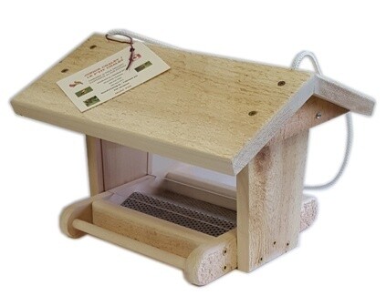 Cedar Hopper Feeder Small