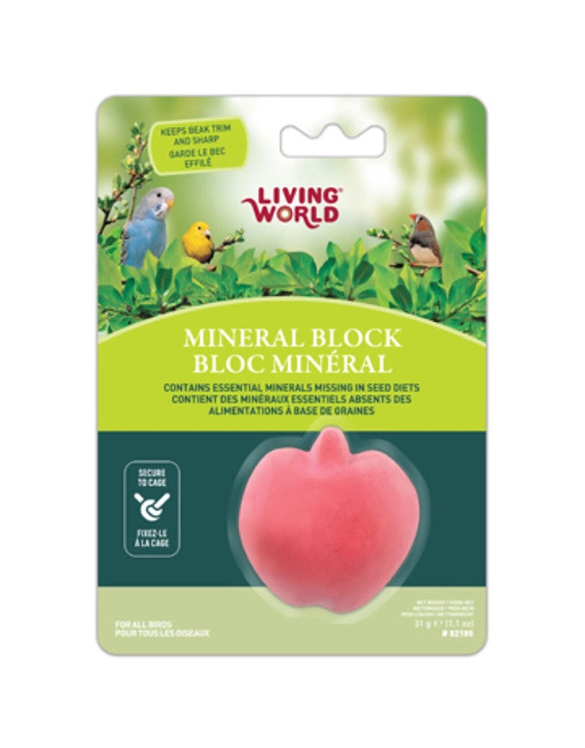 Apple Mineral Block