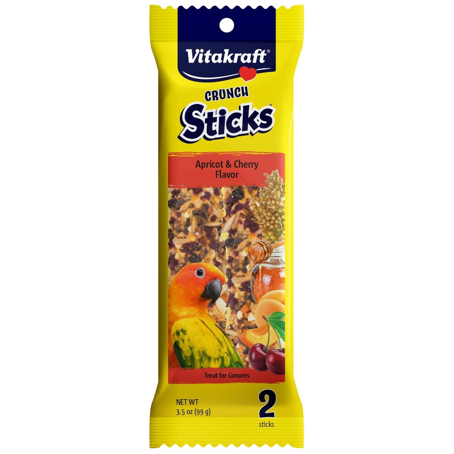 Apricot and Cherry Sticks