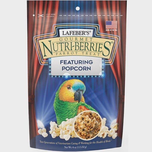 Parrot Popcorn Nutriberries