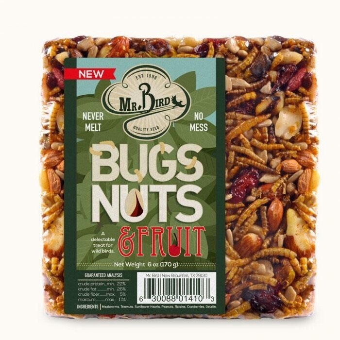 Bugs Nuts and Fruit  Seed Cake