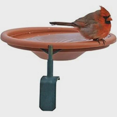 Deck Mount Birdbath