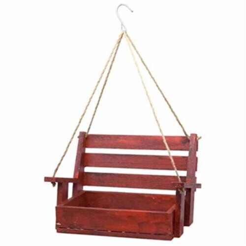 Red porch Swing