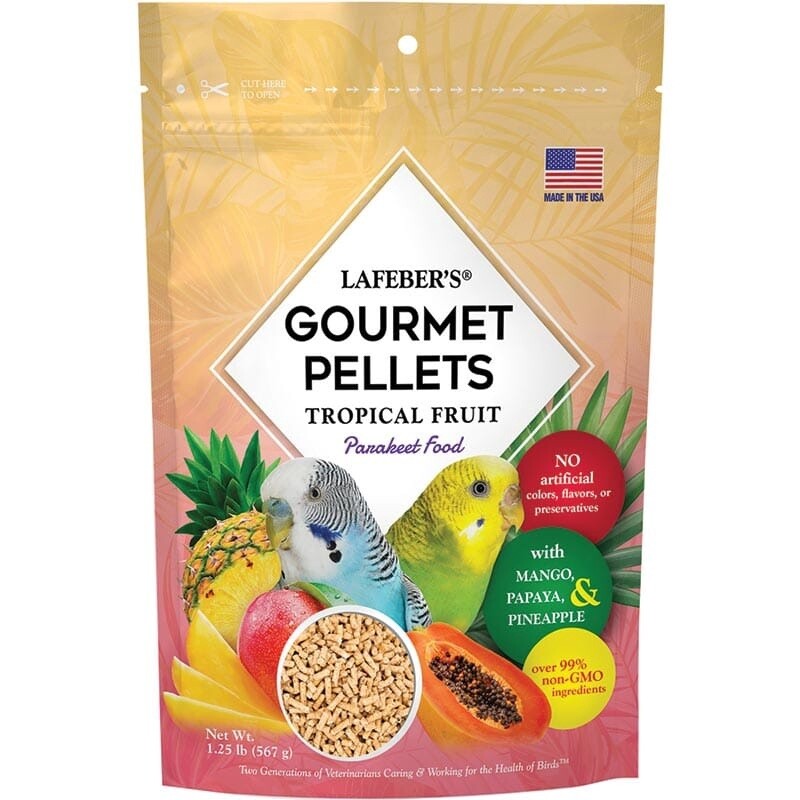 Budgie tropical fruit Pellet 1.25 lbs