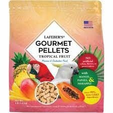 Tropical Fruit Pellets Macaw 4 lbs
