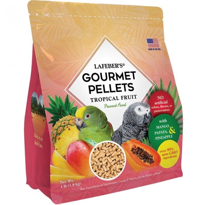 Tropical Fruit Pellets Parrot 4lbs