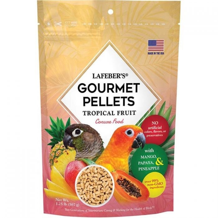 Conure Gourmet Tropical Fruit Pellets 1.25