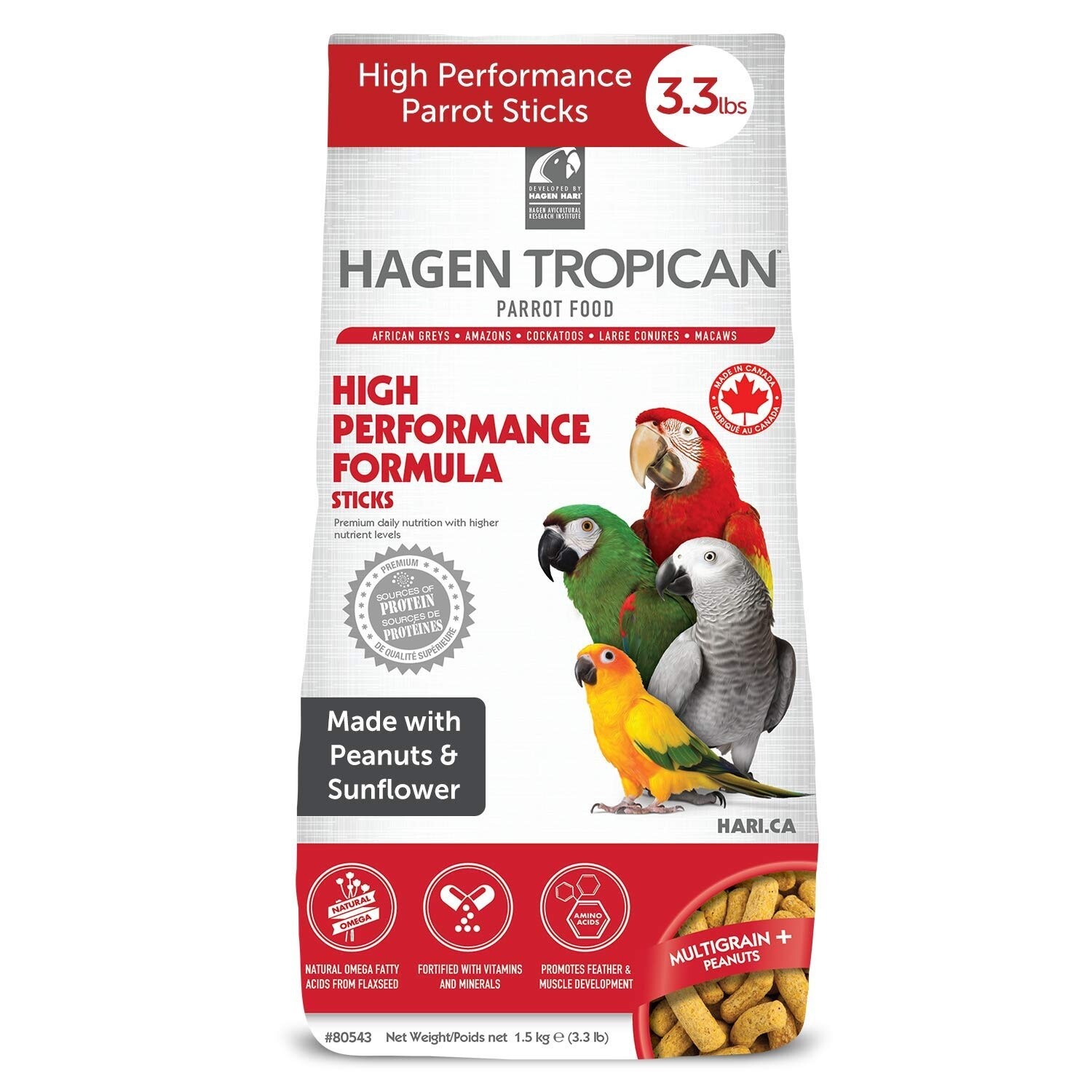 Hi performance sticks