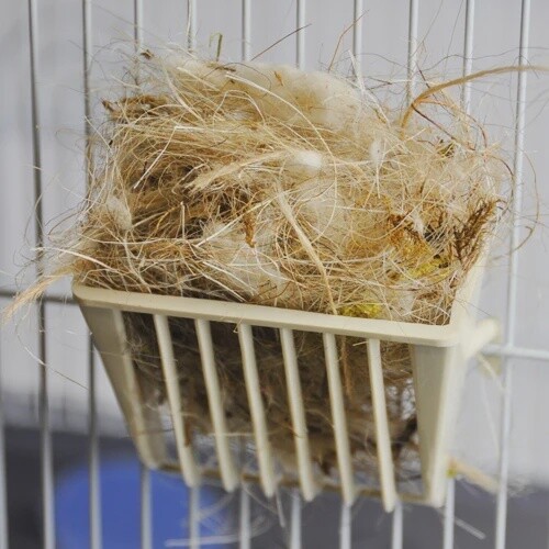 Nesting Material Holder