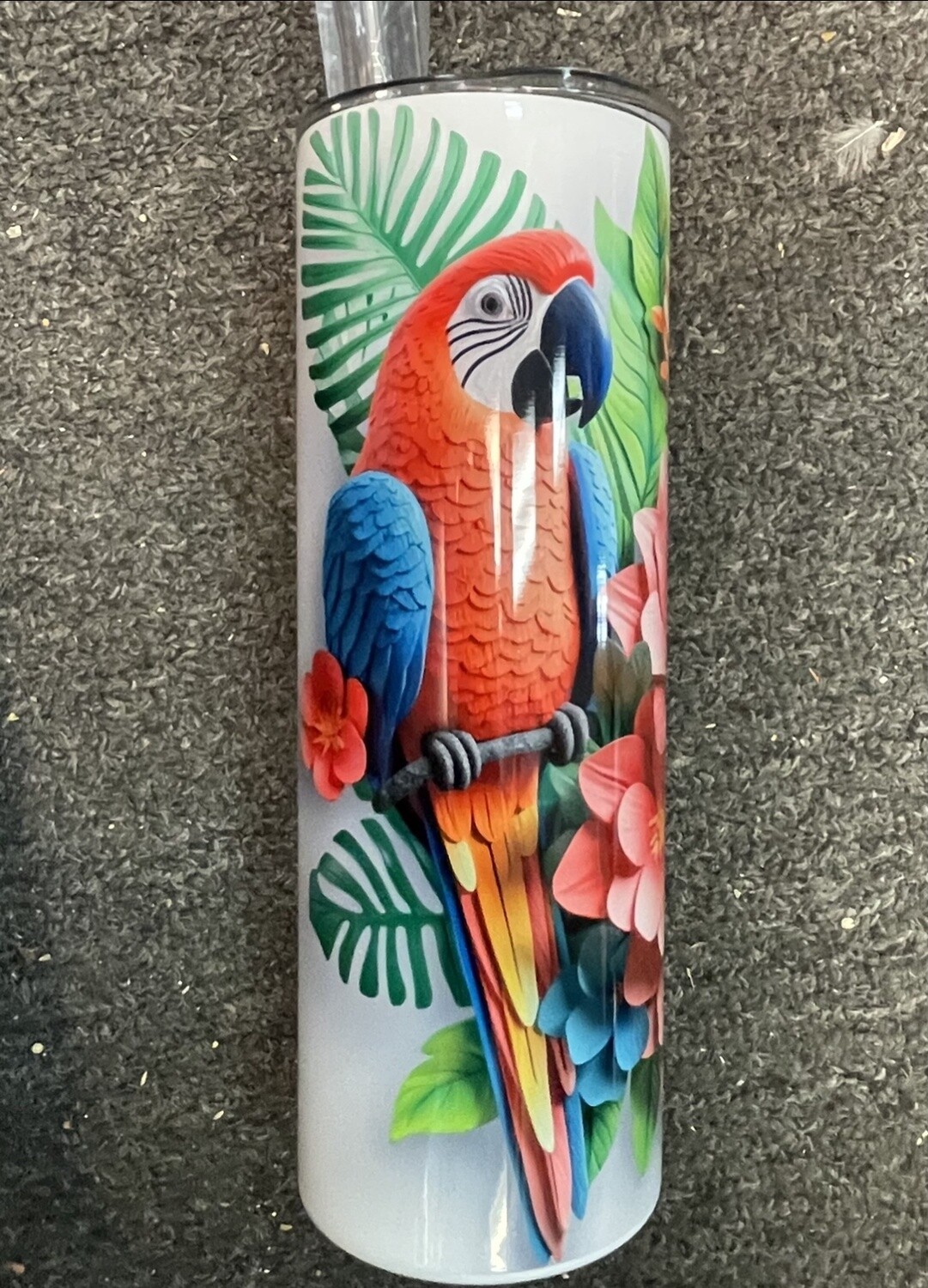 20 oz Parrot Tumbler
