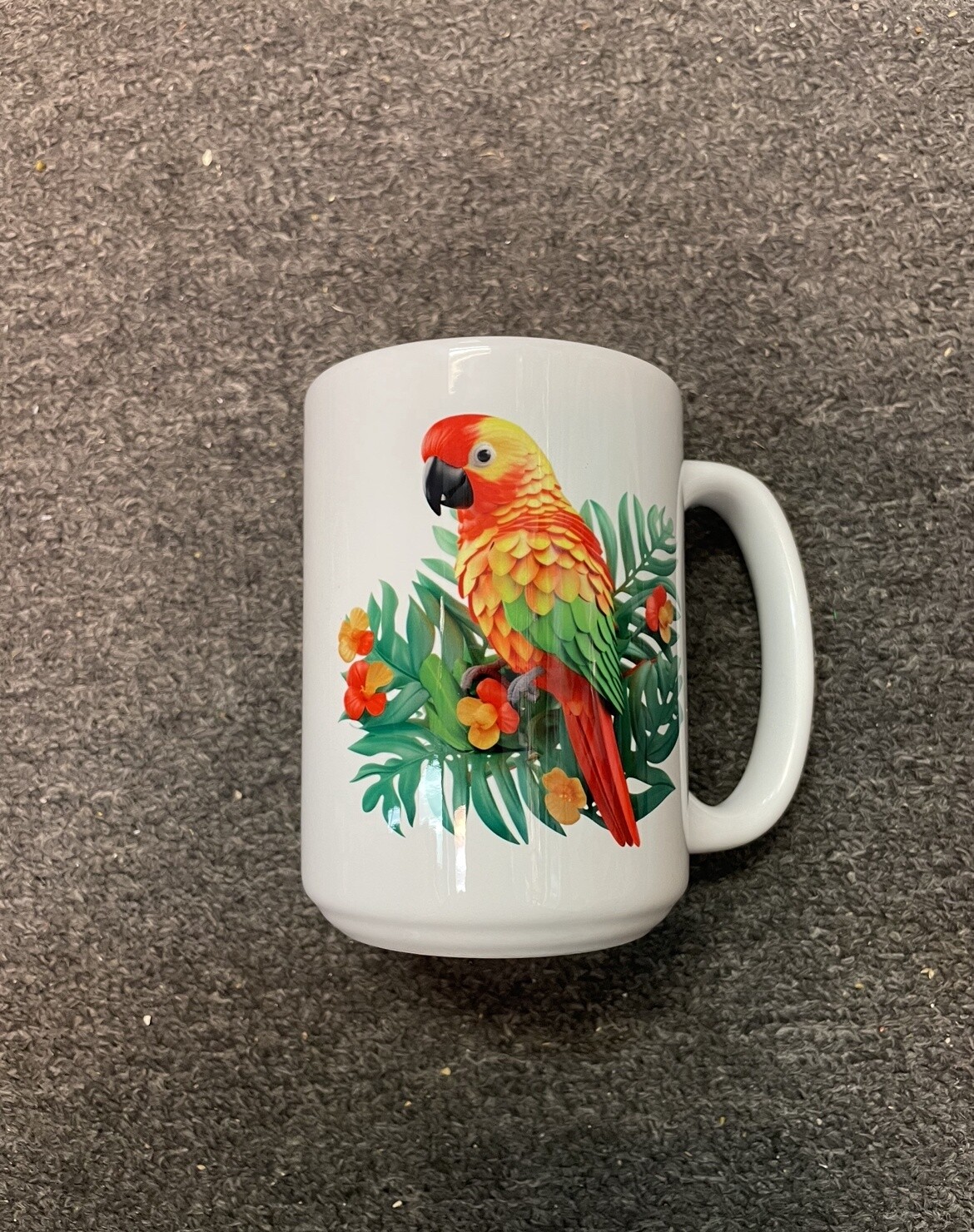 Yellow Parrot Mug