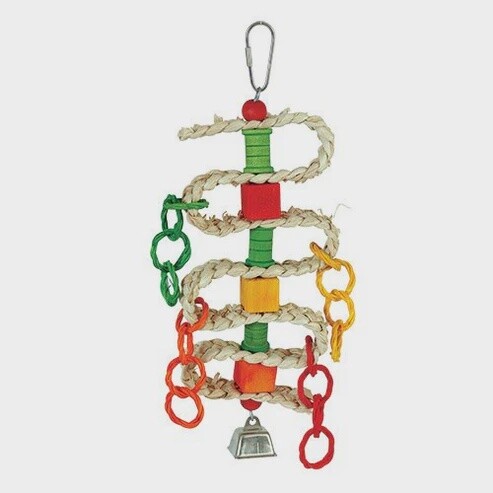 braided spools and blocks