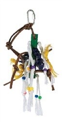 Wood Peg With Ropes