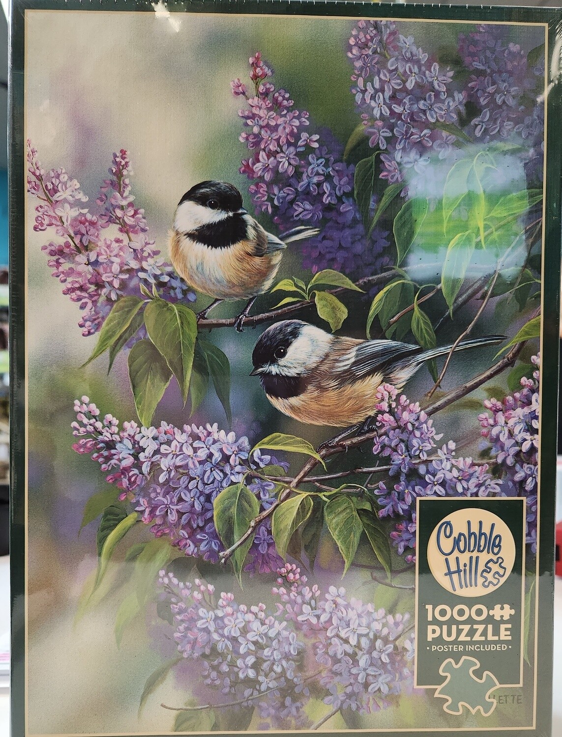 Chickadees and Lilacs