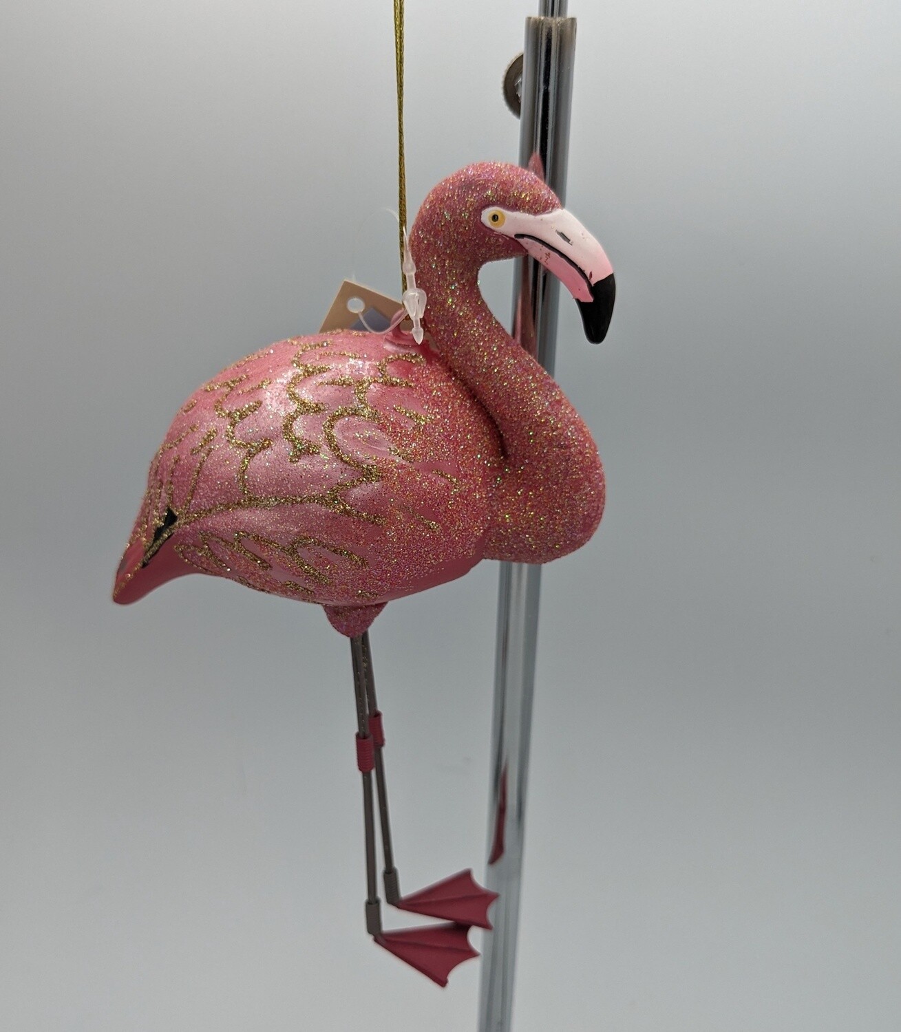 Flamingo Christmas Ornament D447
