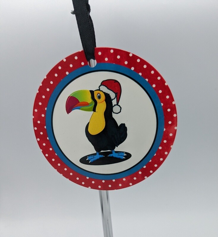 Toucan with Hat Ornament ORNX1042