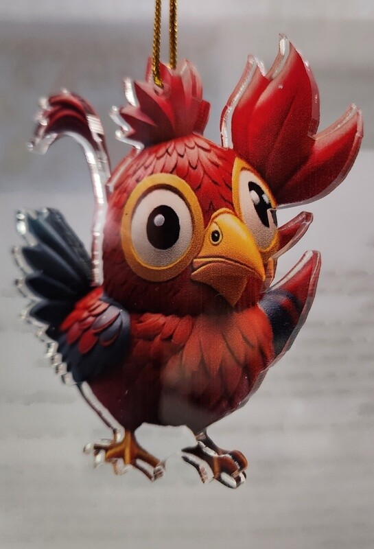 Chicken Little X -mas Ornament