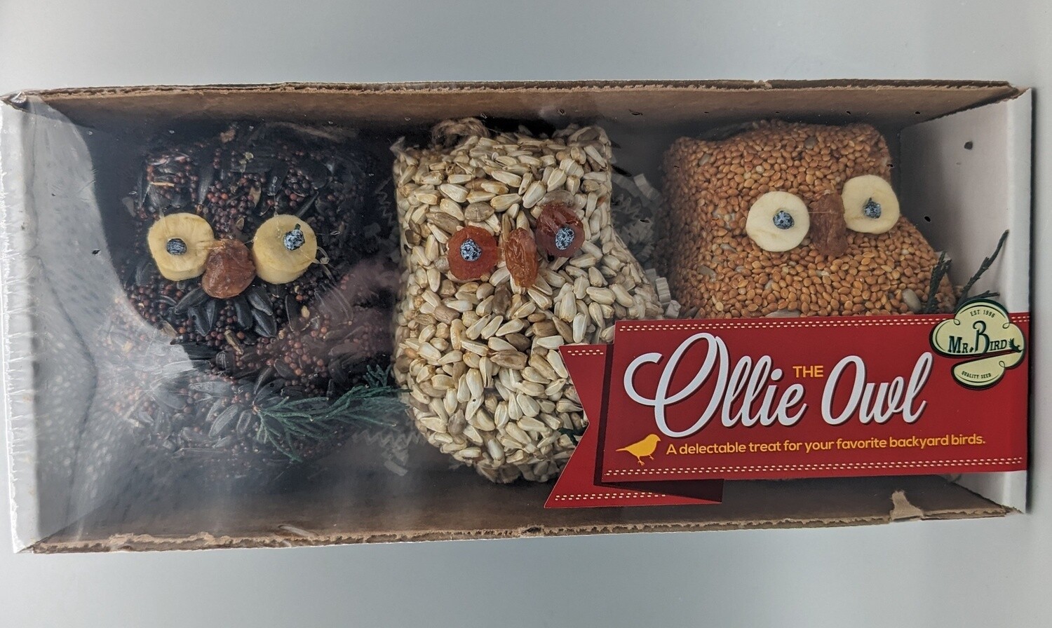 Ollie the Owl Seed Treats 3 pack