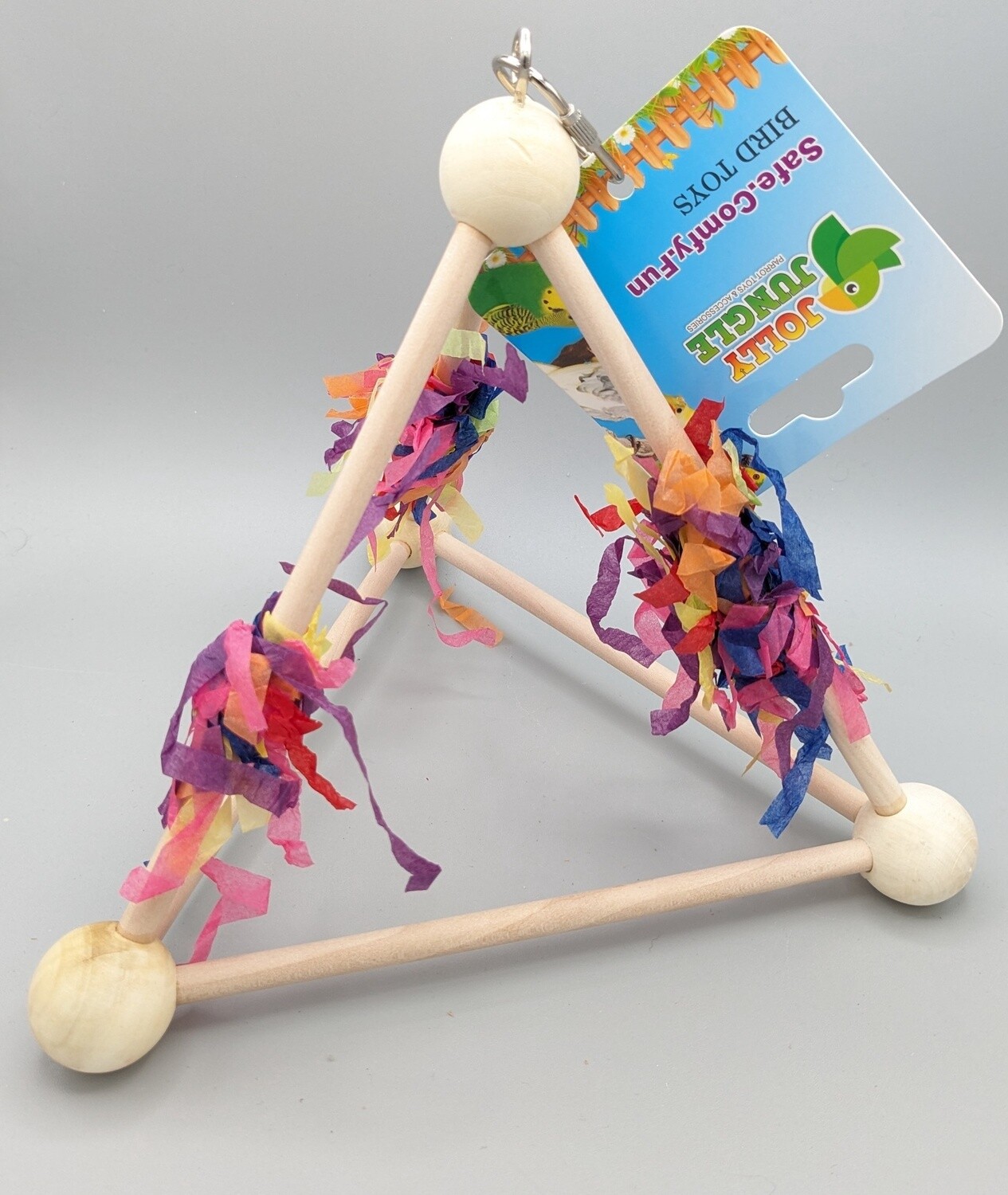 Triangle Pyramid Perch Toy  A1480