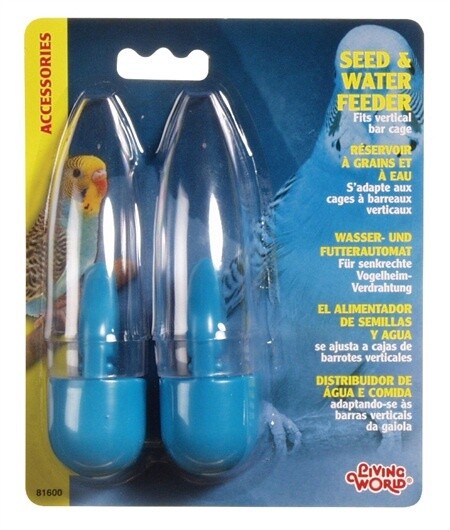 Seed and Water Feeder Set