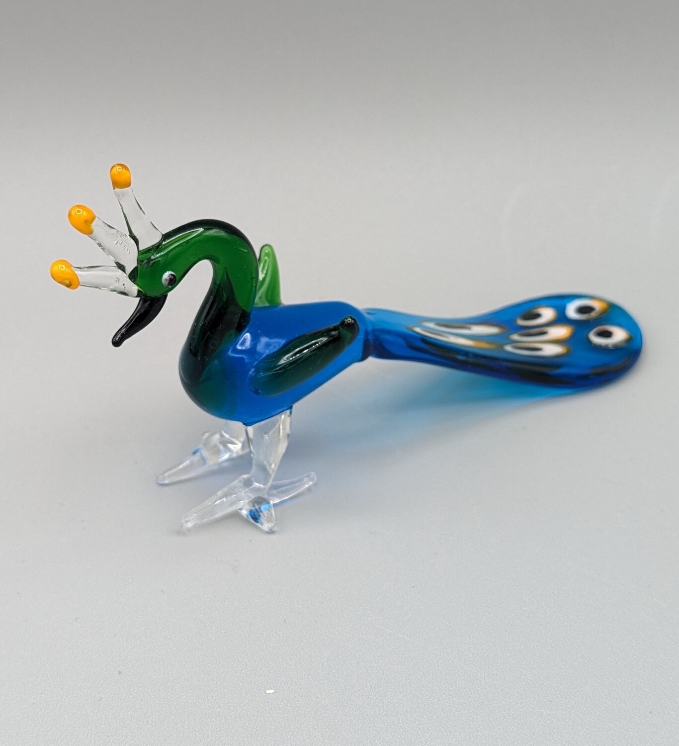 Glass Peacock
