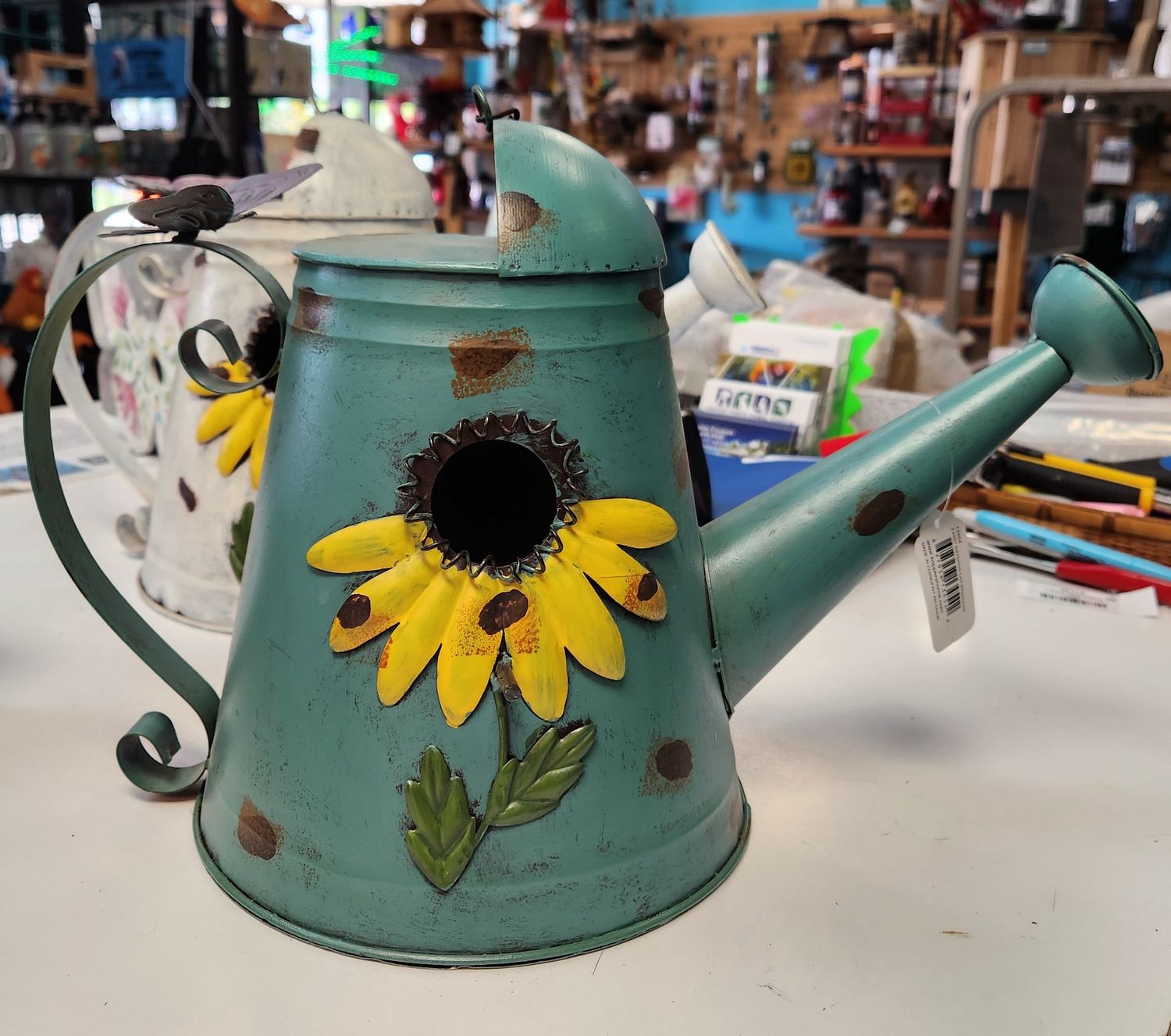 Watering Can Birdhouse