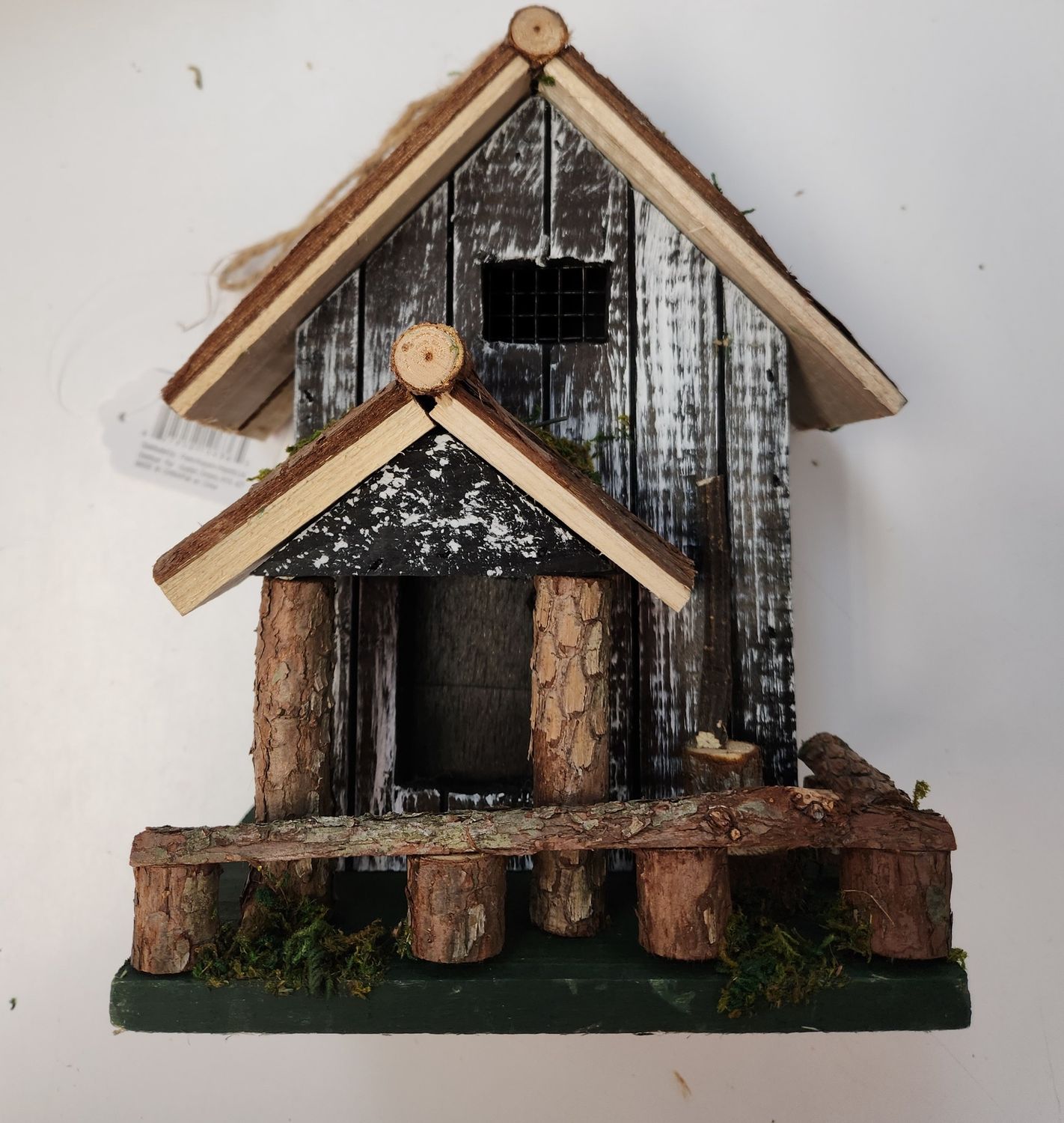 Rustic Birdhouse Ornament