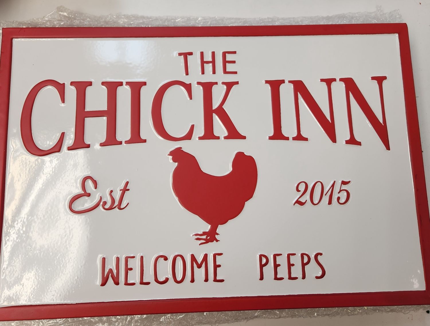 The Chick Inn Sign