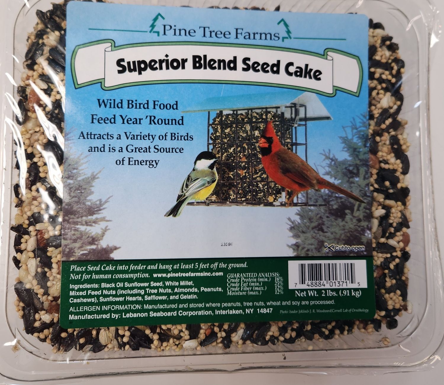 Superior Blend Seed Cake 2 lbs