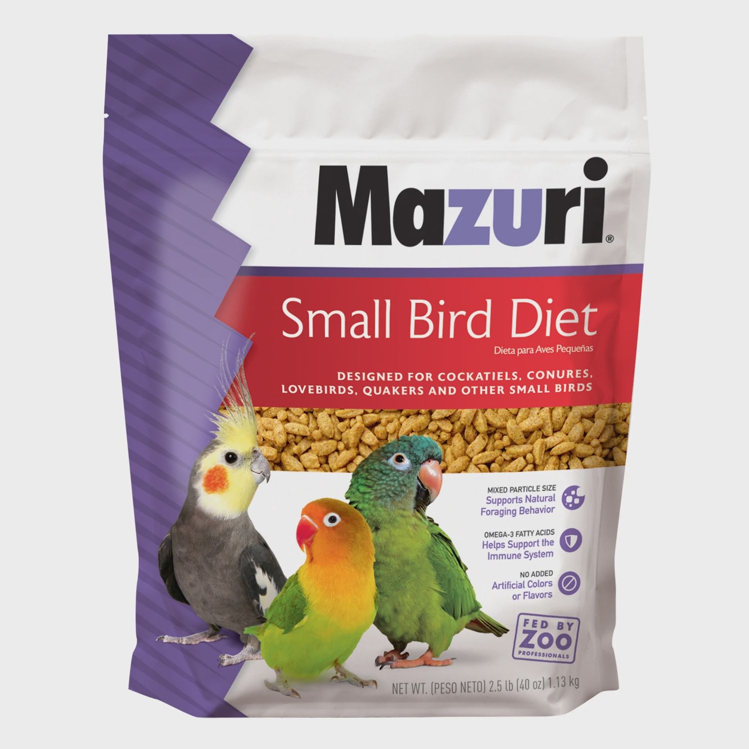 Mazuri Small Bird Diet 2.5LB