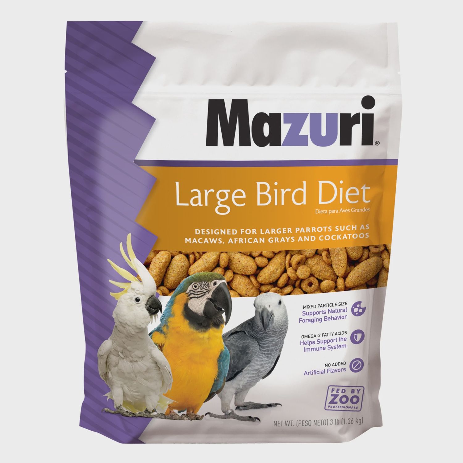 Mazuri Large Bird Diet 3LB