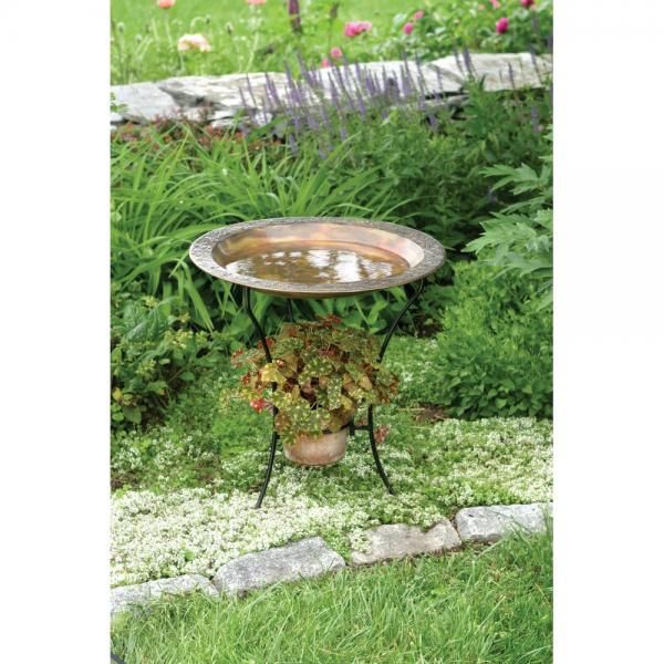 Copper Bird Bath