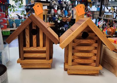 Chickadee Nuthatch Bird House