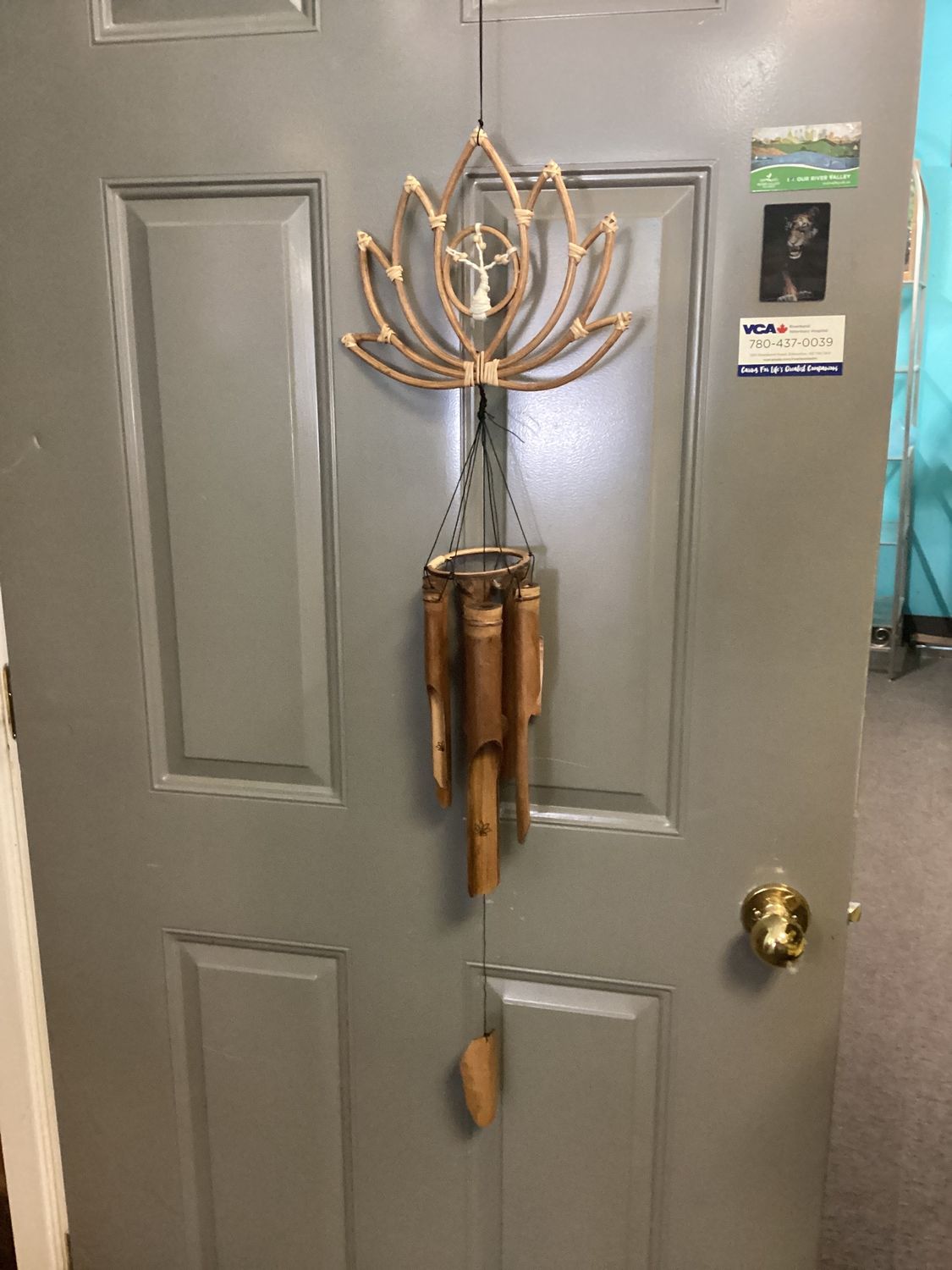 Lotus Bamboo Windchime