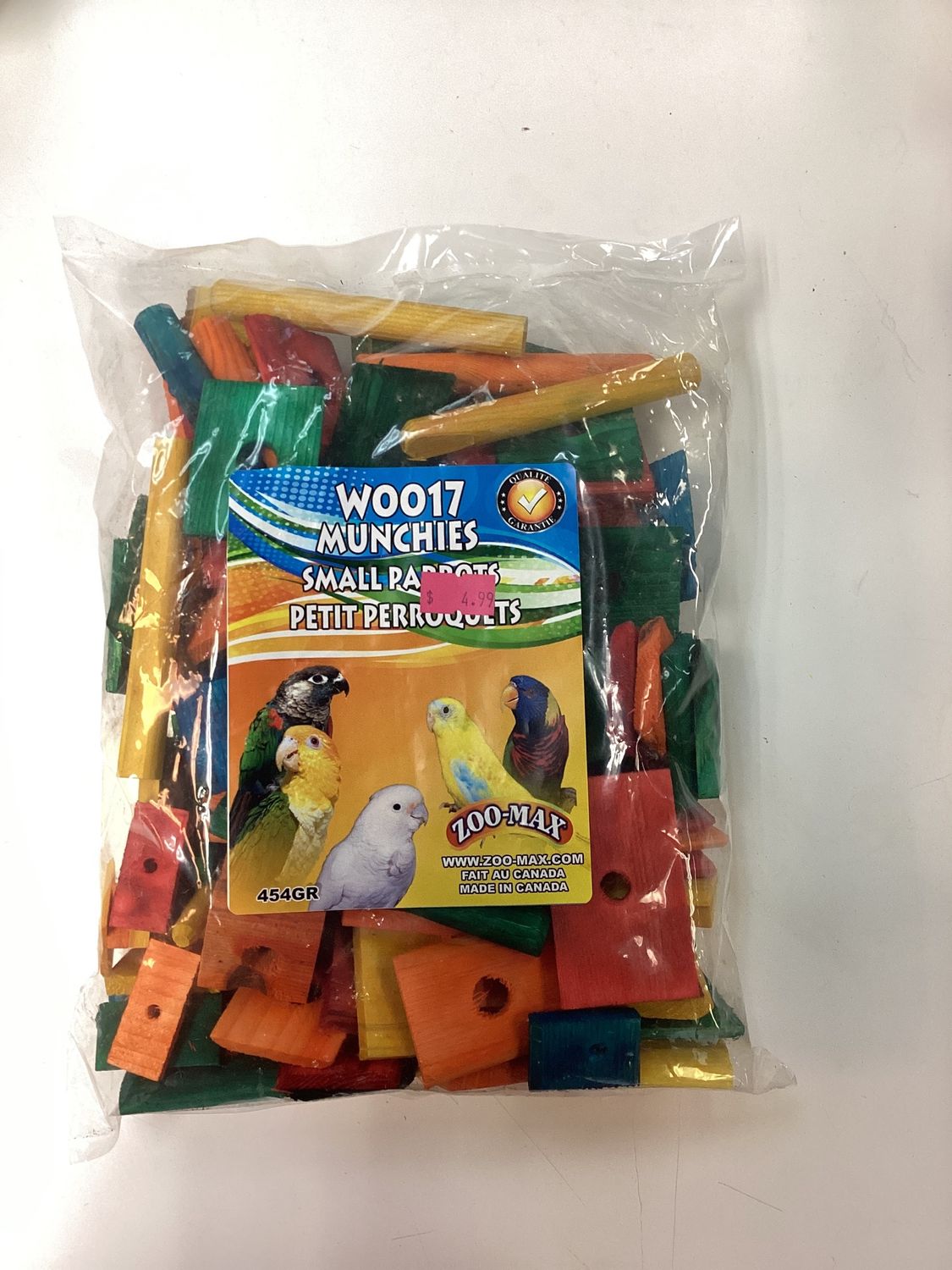 small Parrot Munchies