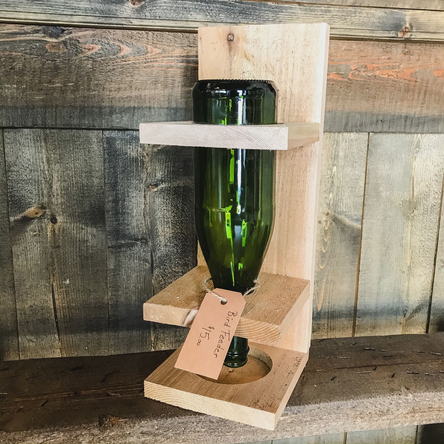 Glass Bottle Feeder