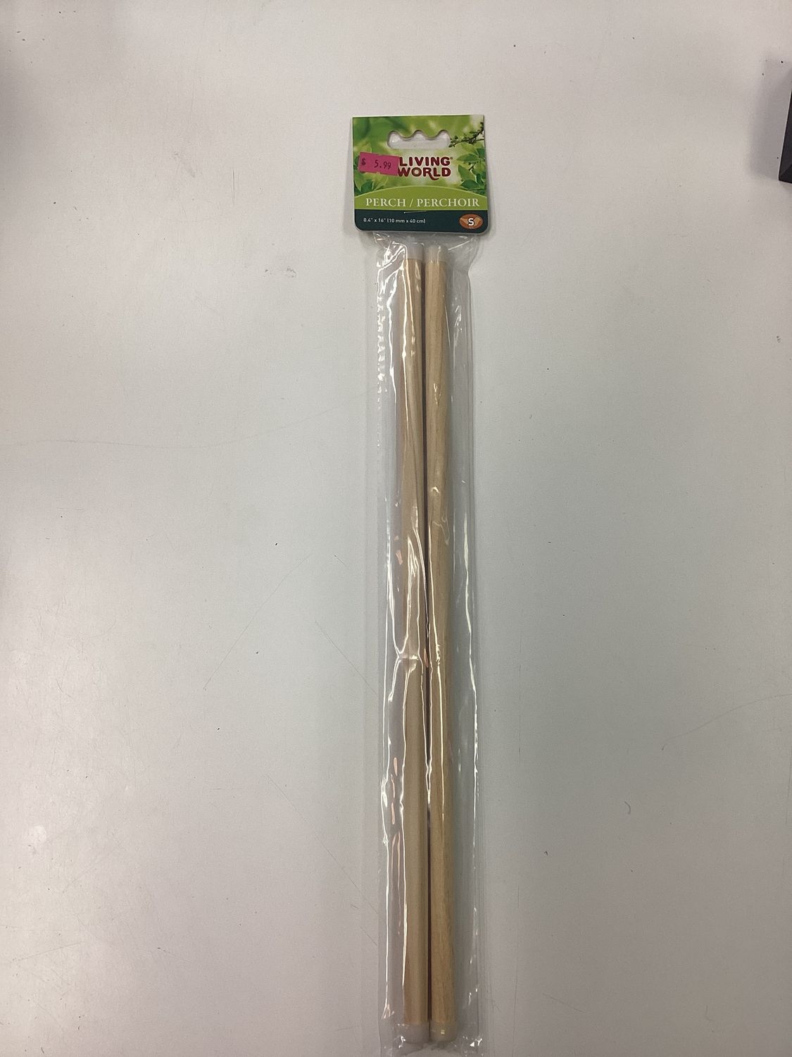 40cm wooden perch